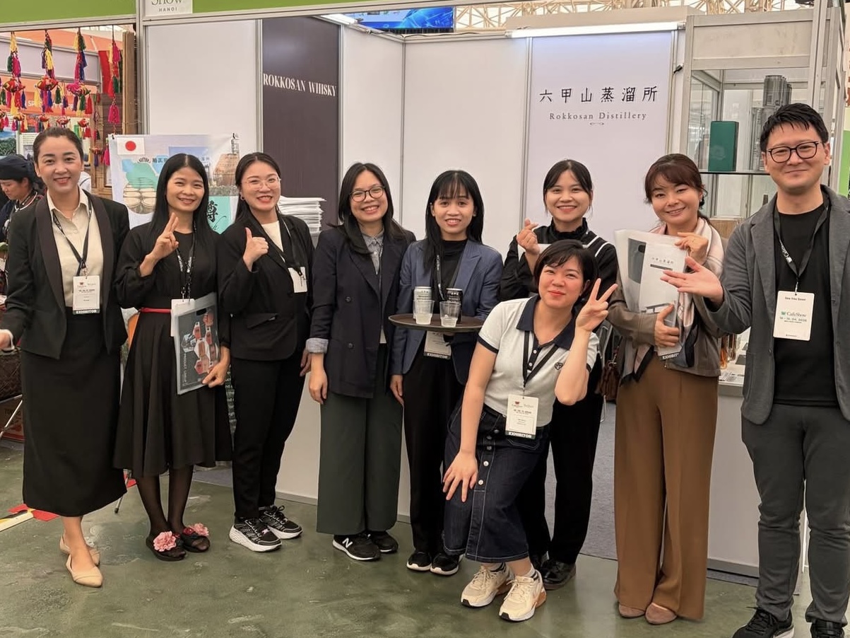 展示会でのNKCスタッフ