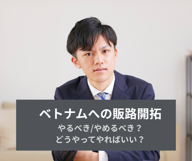 その商品やサービス、ベトナムでやるべきですか？